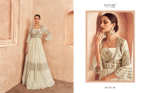 Sayuri Threads Embroidery Georgette Designer Salwar Suit Collection